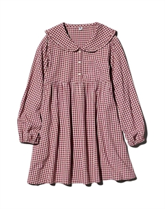 Детское платье, Burgundy Uniqlo