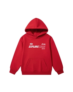 Свитшот для подростков Teenagers, красный Jeep