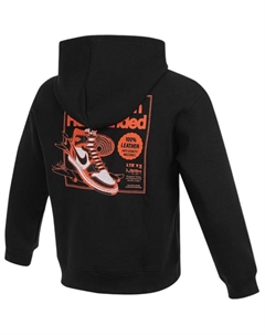 Детский свитшот, черный Jordan