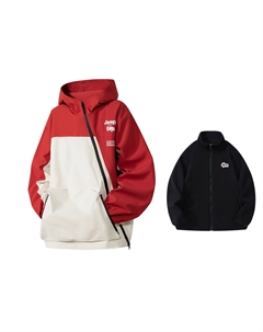 Унисекс куртка, красный Jeep