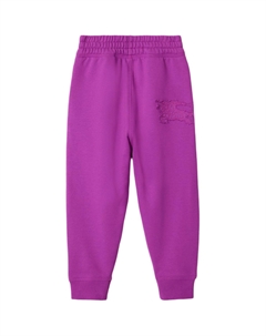 Детские вязаные спортивные штаны Purple Burberry