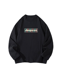 Футболка для младших школьников, черный Jeep