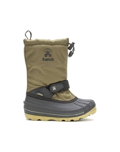 Зимние ботинки WATERBUG 8 G для молодежи, цвет тёмно-оливковый Kamik