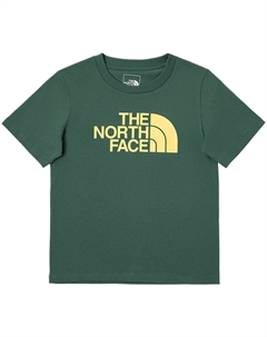 Футболка для детей 3-7 лет, зеленый The north face