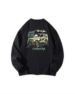 Футболка для младших школьников, черный Jeep