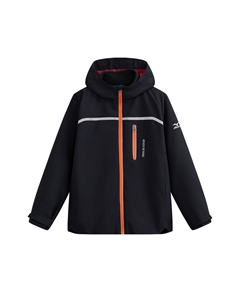 Детская ветровка, черный Mizuno
