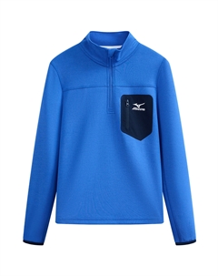 Детский свитшот, синий Mizuno