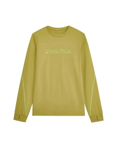 Футболка для подростков весна, оливковый Nautica