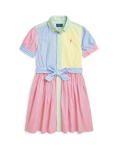 Платье SS25 Multicolor Kids' Polo ralph lauren
