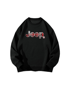 Унисекс свитшот, черный Jeep