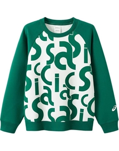 Спортивный свитшот для подростков, белый Asics