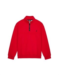 Свитшот осень зима подростки, красный Nautica