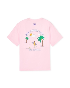 Детская футболка, розовый Mlb