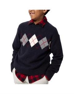 Детский свитер, синий Uniqlo