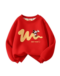 Детский свитшот, красный Disney