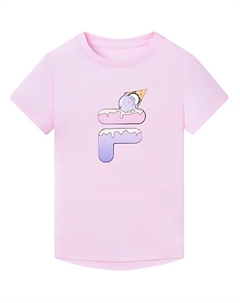 Футболка Tranquil Pink для подростков Fila kids