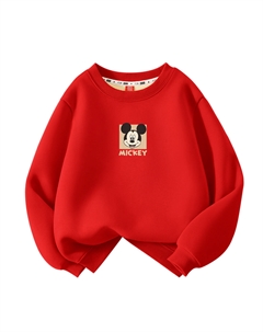 Детский свитшот, красный Disney