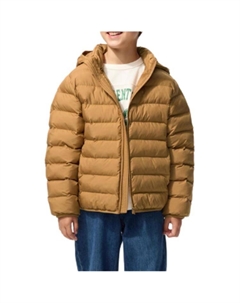 Детская утепленная куртка, коричневый Uniqlo