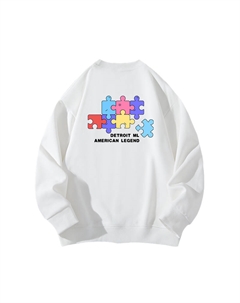 Детская толстовка, белый Jeep