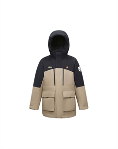 Пуховик, коричневый Fila kids