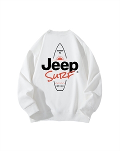 Детская толстовка, белый Jeep