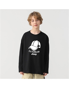 Футболка для младших школьников, черный Jeep