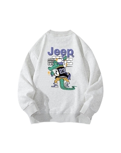 Детская толстовка, серый Jeep