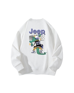 Детская толстовка, белый Jeep