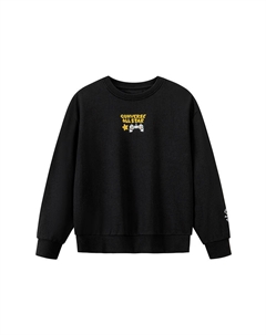 Толстовка с капюшоном детская, черный Converse