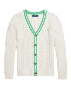 Свитер Beige детский, бежевый Polo ralph lauren