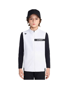 Детский жилет, белый Descente