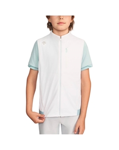 Детский жилет, белый Descente