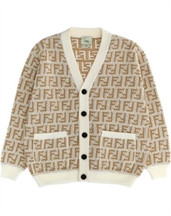 Детский свитер, бежевый Fendi