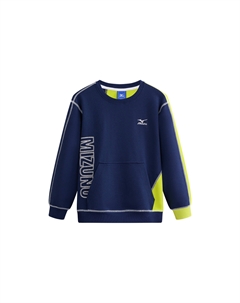 Детский свитшот, синий Mizuno