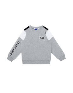 Детский свитшот, серый Mizuno