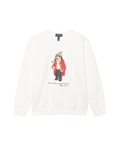 Белая детская толстовка Kids' Polo ralph lauren