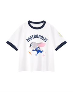 Футболка унисекс, белый Disney