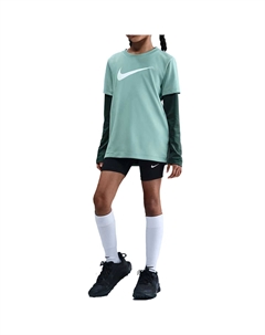 Детская футболка, зеленый Nike