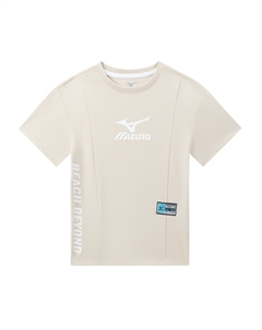 Детская футболка, хаки Mizuno
