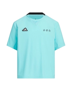 Футболка SS25 Blue/Black для детей 3-7 лет Adidas