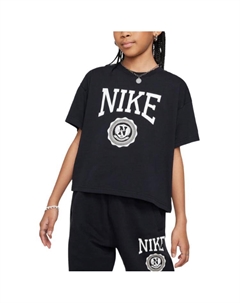 Спортивная футболка черная для подростков Nike