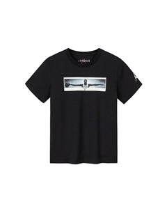 Футболка для младших школьников, черный Jordan