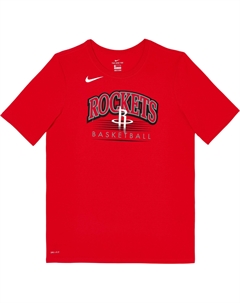 Футболка nba dri fit для подростков, красный Nike