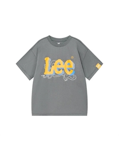 Футболка унисекс, серый Lee