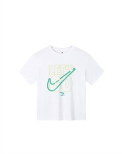 Футболка унисекс, белый Nike