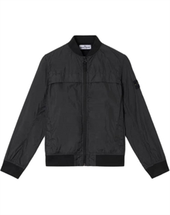Куртка черная детская Stone island