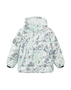 Пуховик Sportstyle Series green gray детский Puma