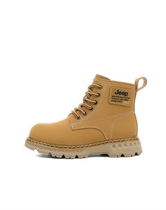 Детские кожаные сапоги Kids, коричневый Jeep