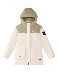 Пуховик gray wheat для подростков, серый Fila kids