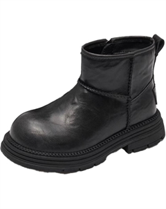 Детские кожаные сапоги Kids, черный Hush puppies